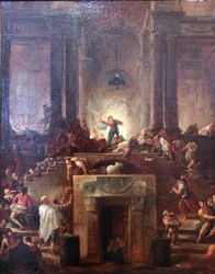 Christ Expelling the Money Changers from the Temple